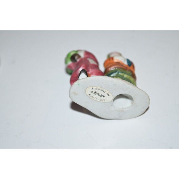 Lemax Dickensvale Porcelain Sledding Party Christmas Village Figures Tree - Picture 6 of 9